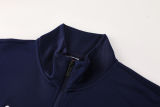 2025/26 Man City Sapphire Blue Jacket Tracksuit （A Set）