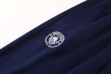 2025/26 Man City Sapphire Blue Jacket Tracksuit （A Set）