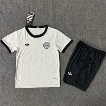 2025 Germany 125Th  Anniversary White Kids Soccer Jersey