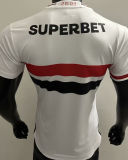 2025/26 Sao Paulo Home White Player Version Soccer Jersey