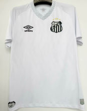 2025/26 Santos 1:1 Quality Home White Fans Soccer Jersey