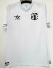 2025/26 Santos 1:1 Quality Home White Fans Soccer Jersey