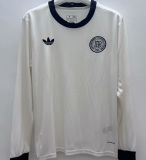 2025 Germany 125Th White Fans Long Sleeve Soccer Jersey