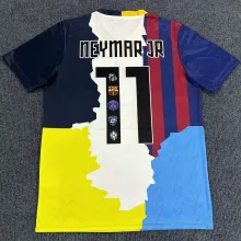 NEYMAR JR #11 Combine Version Fans Soccer Jersey