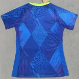 2025/26 Brazil Away Blue Women Soccer Jersey  女