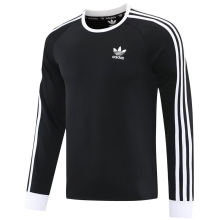 2025 AD~Black Long Sleeve Soccer Training Jersey