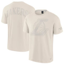 2025 Lakers NBA  Pure Cotton Training T-Shirt 湖人