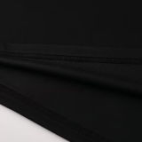 2025 AD~Black Long Sleeve Soccer Training Jersey