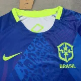 2025/26 Brazil Away Blue Women Soccer Jersey  女