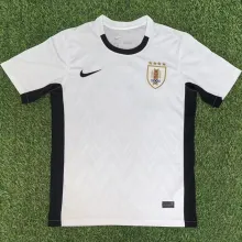 2025/26 Uruguay Away White Fans Jersey 乌拉圭