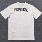 2025 Portugal White Training Fans Soccer Jersey