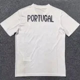 2025 Portugal White Training Fans Soccer Jersey