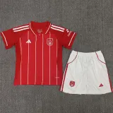 2025/26 Nottingham Forest Home Red Kids Soccer Jersey