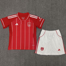 2025/26 Nottingham Forest Home Red Kids Soccer Jersey
