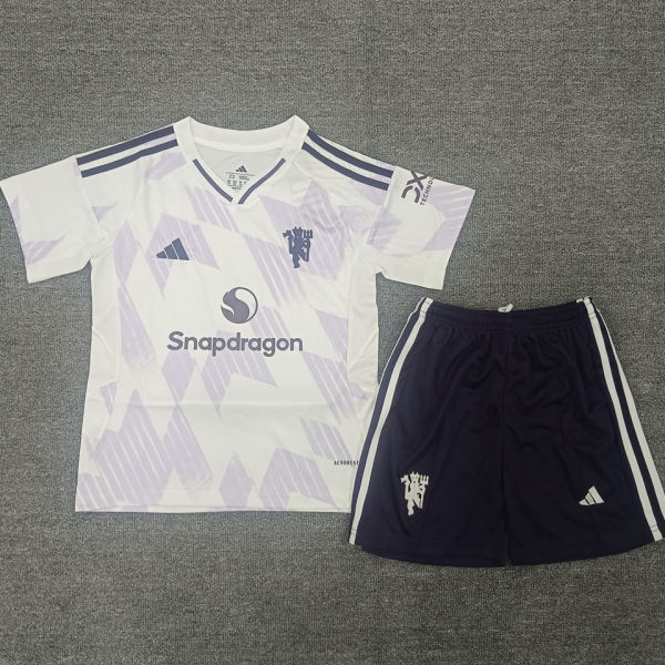 2025/26 M Utd Away Kids Soccer Jersey