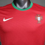 2012 Portugal Home Retro Player Version Soccer Jersey 球员版
