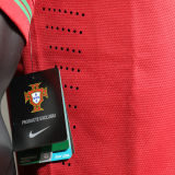 2012 Portugal Home Retro Player Version Soccer Jersey 球员版