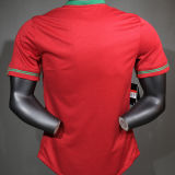 2012 Portugal Home Retro Player Version Soccer Jersey 球员版