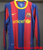 2010/11 BA Home Retro Player Version Long Sleeve Retro Soccer Jersey 球员版长袖