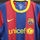 2010/11 BA Home Retro Player Version Long Sleeve Retro Soccer Jersey 球员版长袖