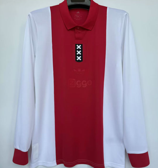 2025 AA 1:1 Quality 125th Anniversary Edition Long Sleeve Fans Soccer Jersey