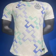 2025/26 In Milan Away White Player Version Soccer Jersey 无胸前广告