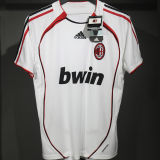 2006/07 AC Milan Away White Retro Player Version Soccer Jersey 球员版