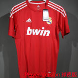 2011/12 RM Away Red Retro Player Version Soccer Jersey 球员版
