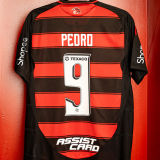 2025/26 Flamengo Home Player Version Soccer Jersey