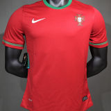 2012 Portugal Home Retro Player Version Soccer Jersey 球员版