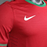 2012 Portugal Home Retro Player Version Soccer Jersey 球员版