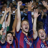 2014/15 BA Home Retro Player Version Long Sleeve Soccer Jersey 球员版长袖