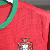 2012 Portugal Home Retro Player Version Soccer Jersey 球员版