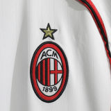 2006/07 AC Milan Away White Retro Player Version Soccer Jersey 球员版