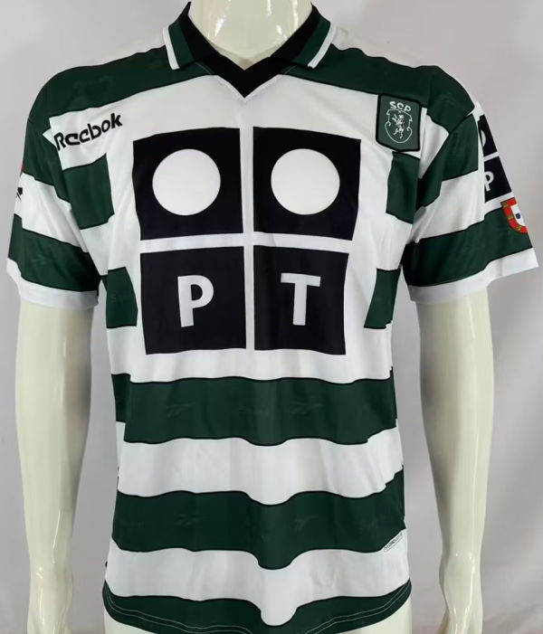 2000/2001 Lisbon Home Retro Soccer Jersey