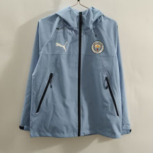 2025/26 Man City Light  Blue Windbreaker
