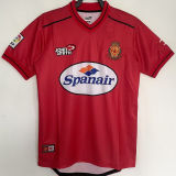2000/2001 Mallorca Home Red Retro Fans Soccer Jersey