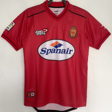 2000/2001 Mallorca Home Red Retro Fans Soccer Jersey
