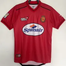 2000/2001 Mallorca Home Red Retro Fans Soccer Jersey