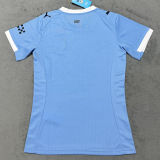 2025/26 Man City Home Blue Women Soccer Jersey 女