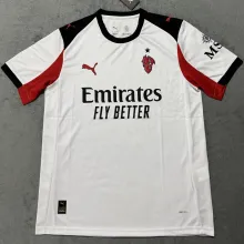 2025/26 AC Milan Away White Fans Soccer Jersey