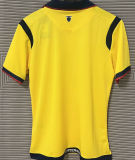 2025/26 Ecuador Home Yellow Fans Soccer Jersey