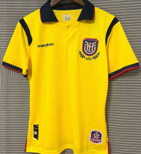 2025/26 Ecuador Home Yellow Fans Soccer Jersey