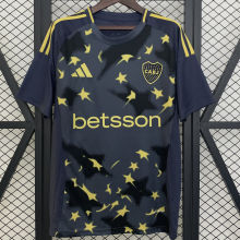 25/26 Boca  Special Edition Third Black Fans Soccer Jersey