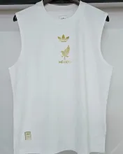 2025 Mexico White México de Oro Pure Cotton Vest Jersey