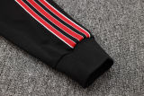 2025/26 M Utd Black Jacket Tracksuit