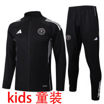 2025/26 Inter Miami Black Kids Jacket Tracksuit