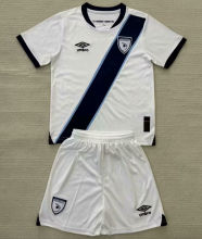 2025/26 Guatemala Home White Kids Soccer Jersey