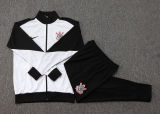 2025/26 Corinthians White Black Jacket Tracksuit