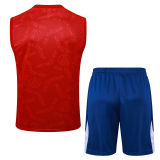 2025/26  PSG Red Vest Training Jersey(A Set)喷墨